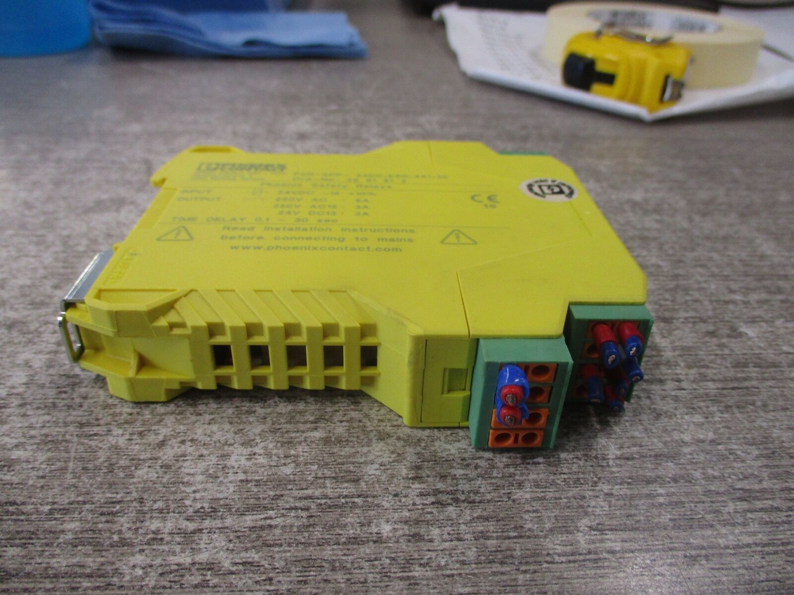 Phoenix Contact Safety Relay 2981813 PSR-SPP-24DC/ESD/4X1/30 Input:24VDC Output: