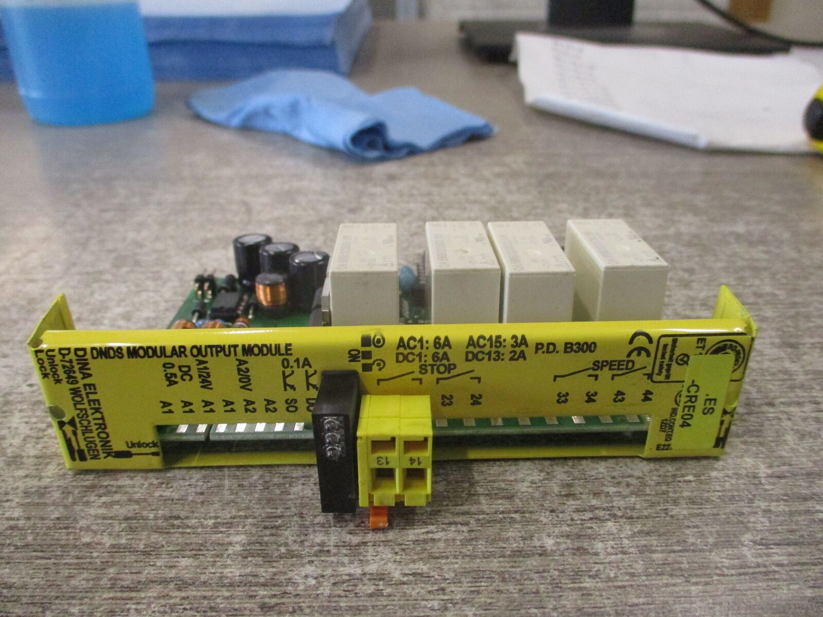 Dina Output Module DNDS-PMG V3 (1) Connector Used