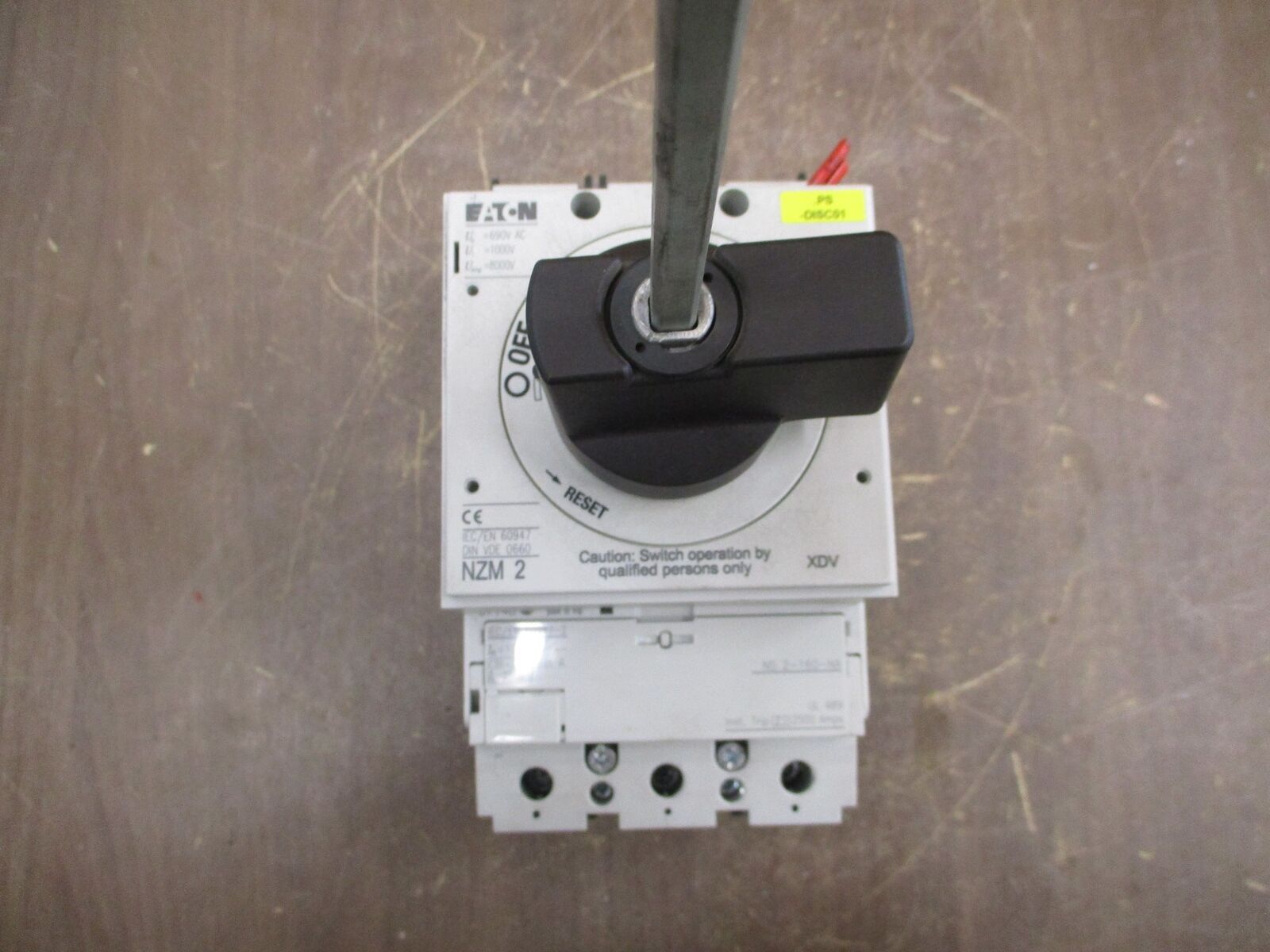 Eaton Breaker Disconnect NS 2-160-NA 160A 3P *No Handle* *No Terminal Cover*