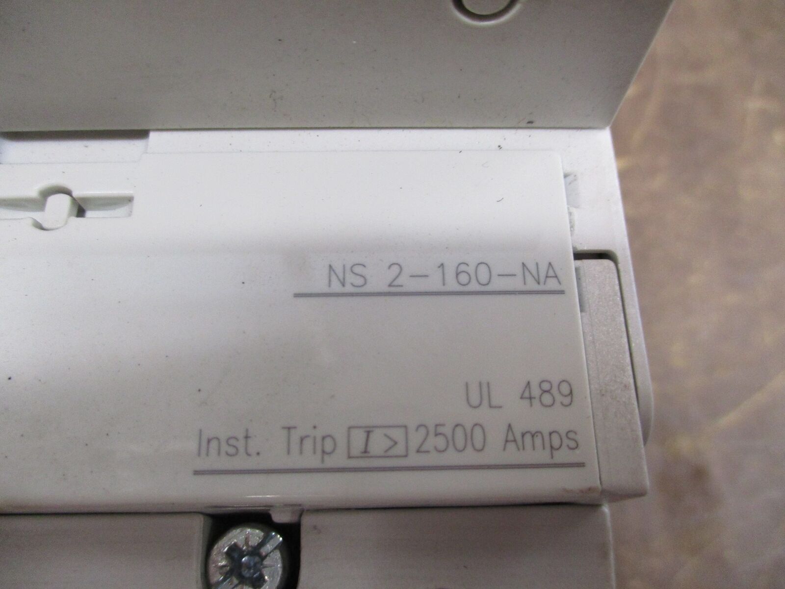 Eaton Breaker Disconnect NS 2-160-NA 160A 3P *No Handle* *No Terminal Cover*