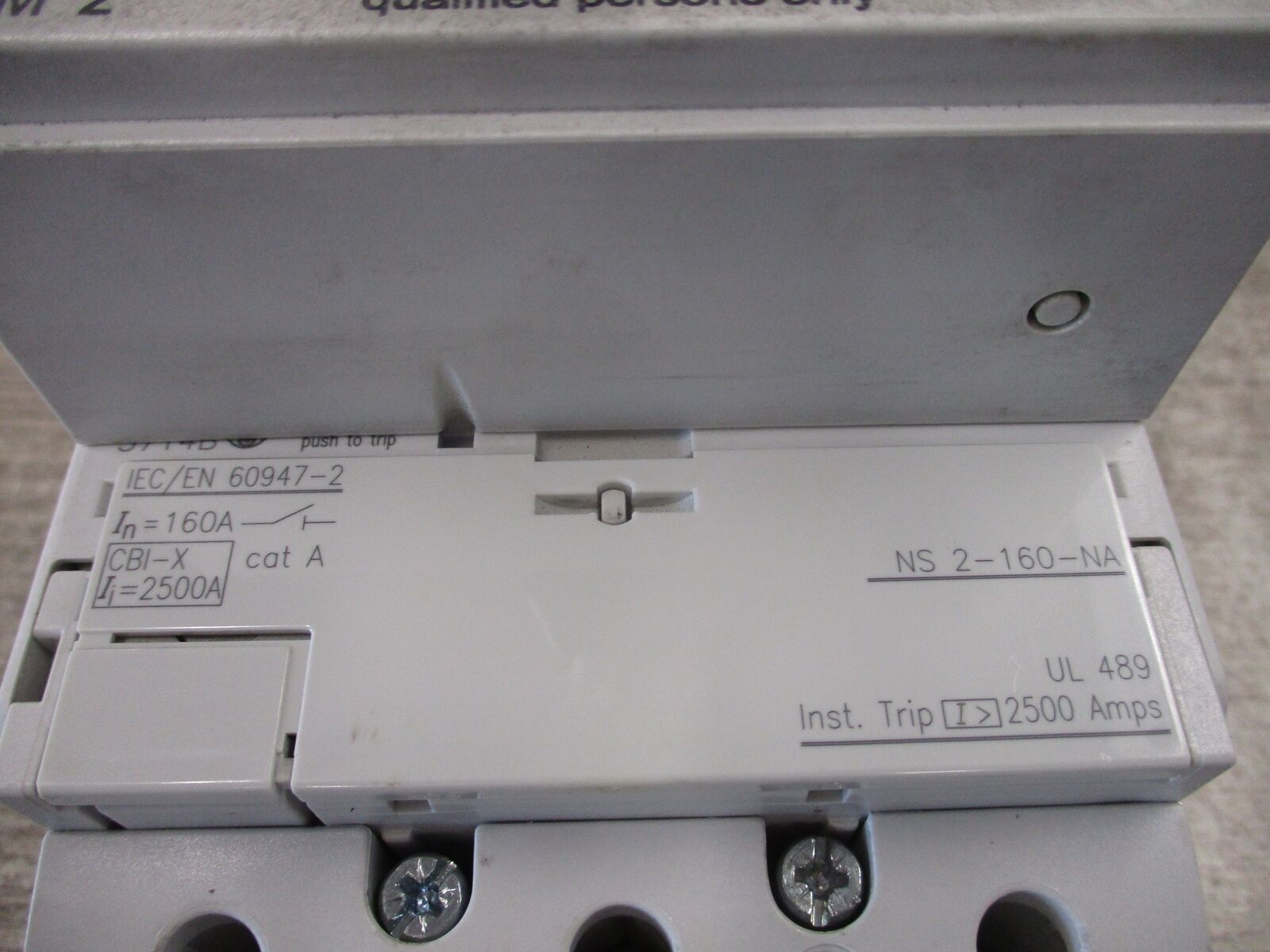 Eaton Breaker Disconnect NS 2-160-NA 160A 3P * No Handle * Used