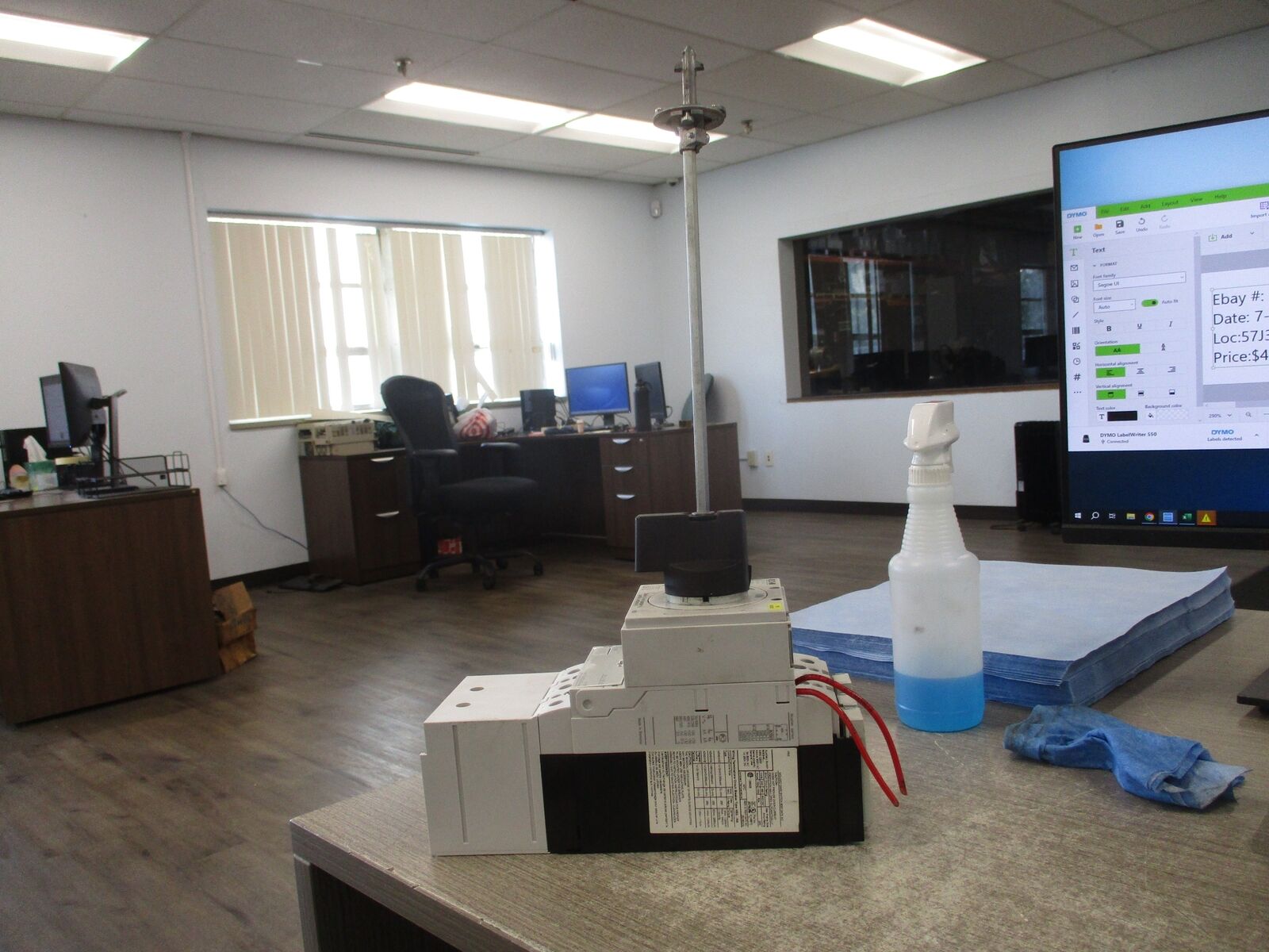 Eaton Breaker Disconnect NS 2-160-NA 160A 3P * No Handle * Used