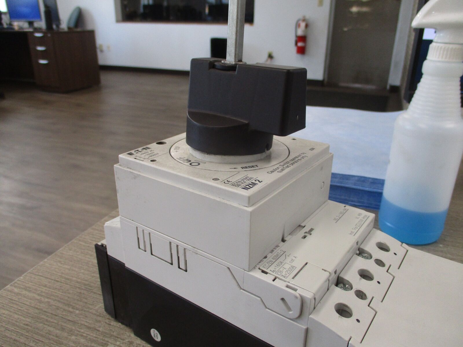 Eaton Breaker Disconnect NS 2-160-NA 160A 3P * No Handle * Used