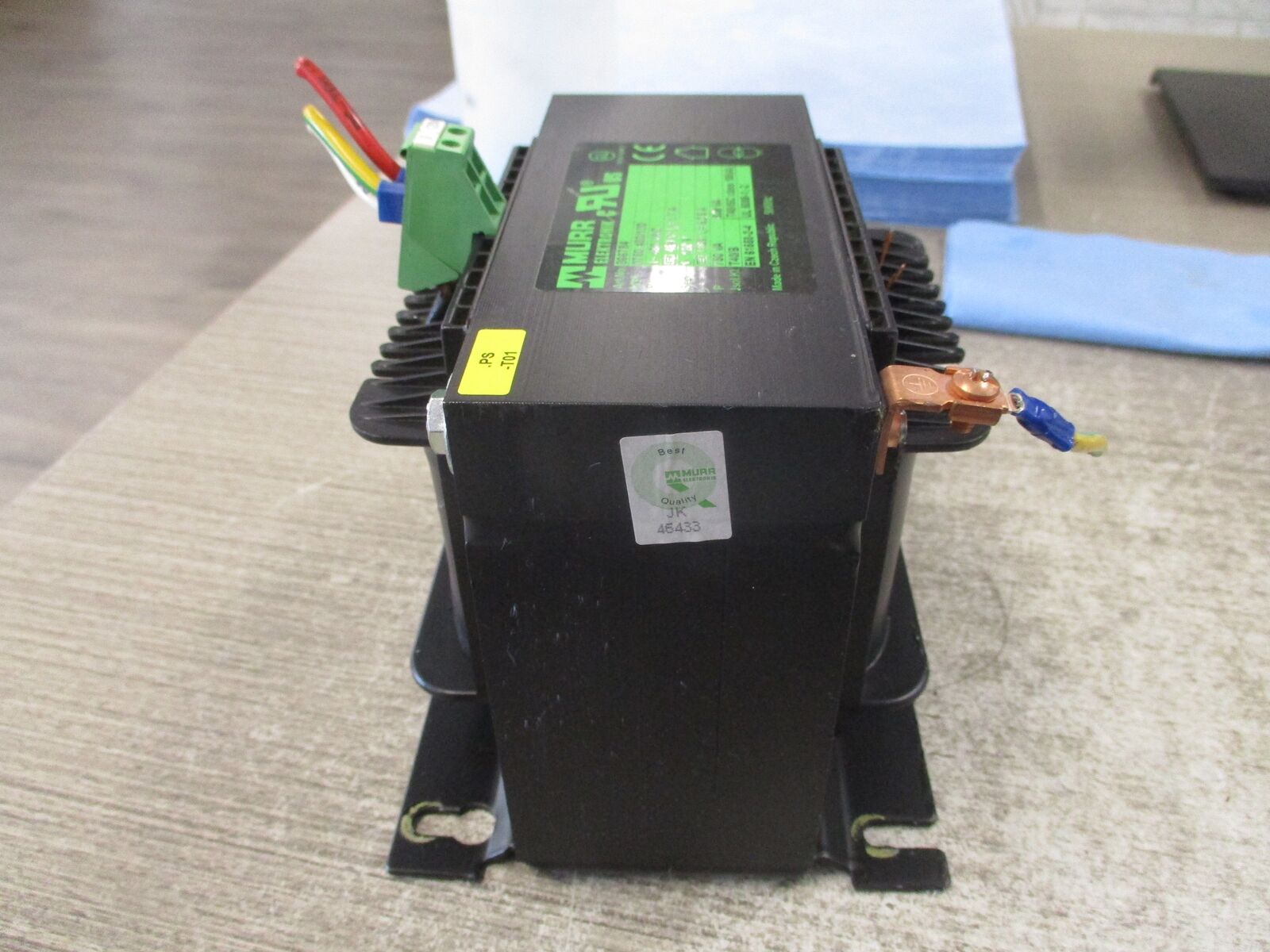 Murr Elektronik Transformer 866784 750VA Pri: 480V Sec: 120V 1Ph * Missing Termi