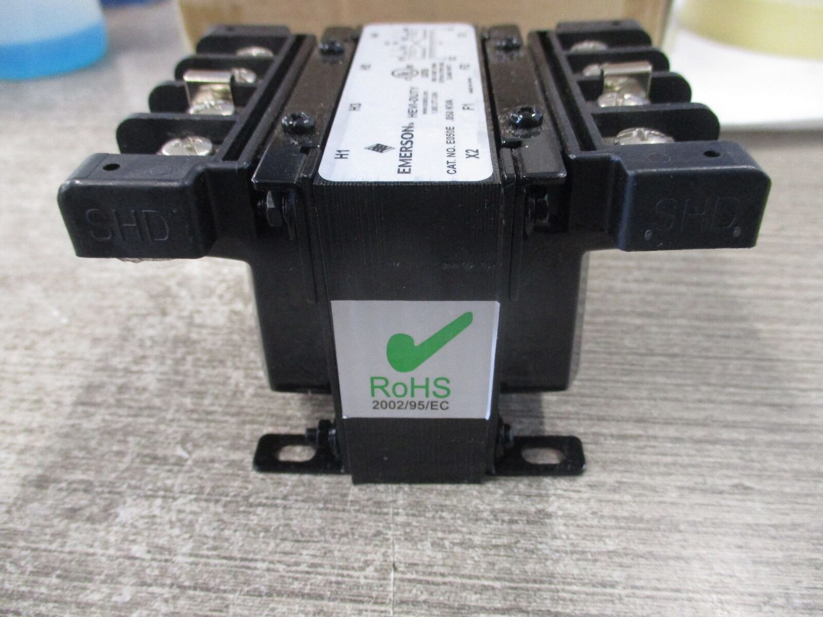 Hevi-Duty Transformer E050E 0.050kVA Pri: 120/240V Sec: 24V 60Hz 1Ph New Surplus