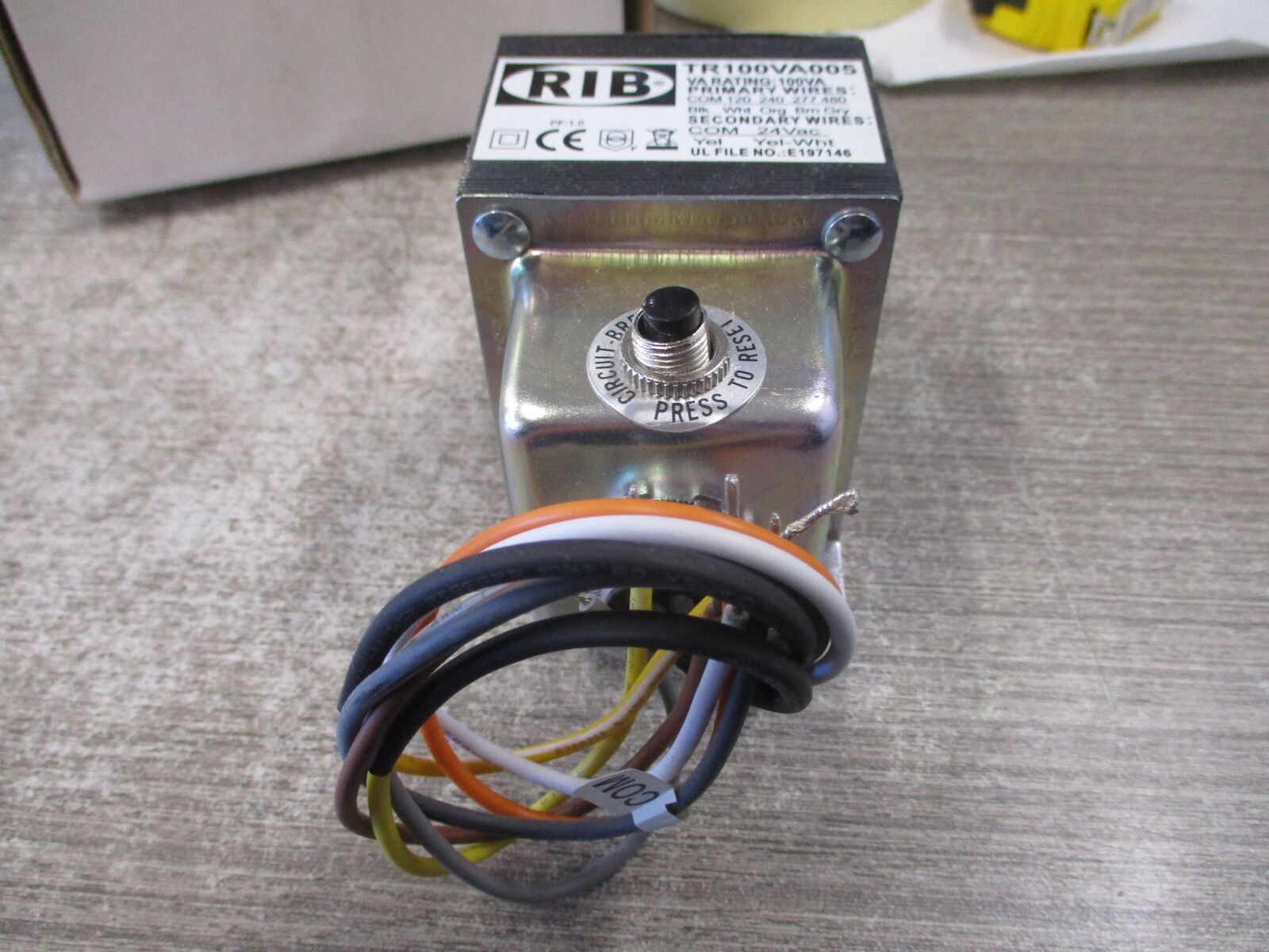 Functional Devices Inc. RIB Transformer TR100VA005 100VA Pri: 120/240/277/480V S