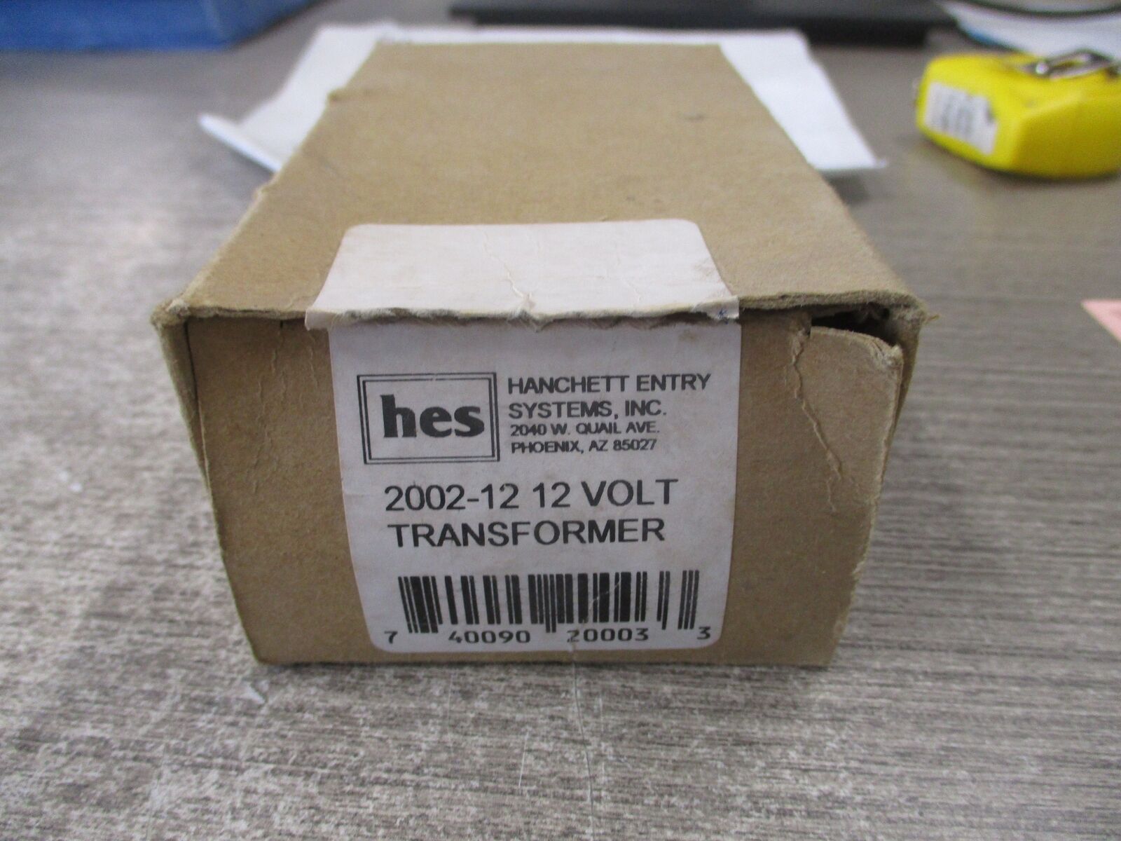 HES Transformer 2002-12 12V New Surplus