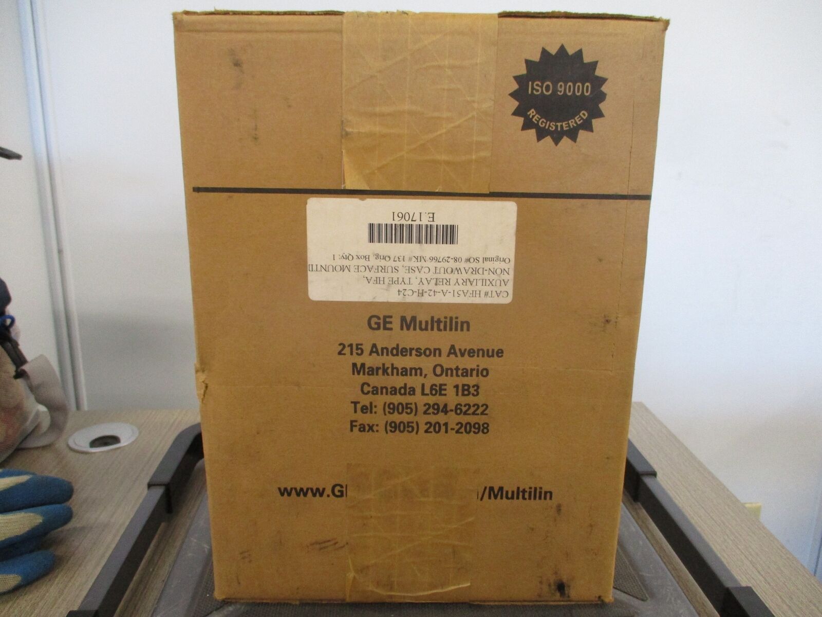 GE Type HFA Auxiliary Relay HFA51A42H-C24 New Surplus