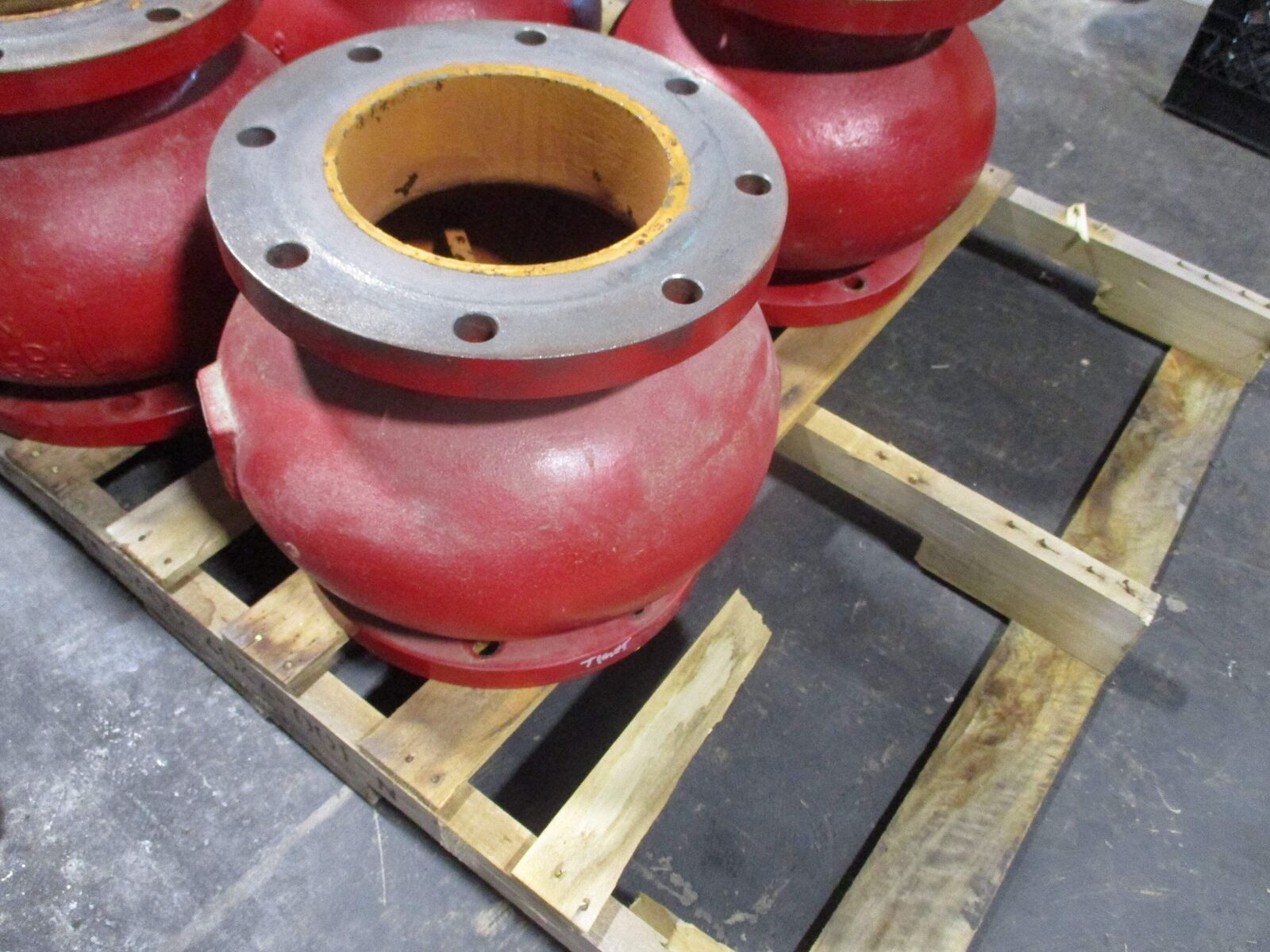 Titan-FCI CV 50 Check Valve A-003348 Size: 8" Body: DI Trim: BRZ SS Used