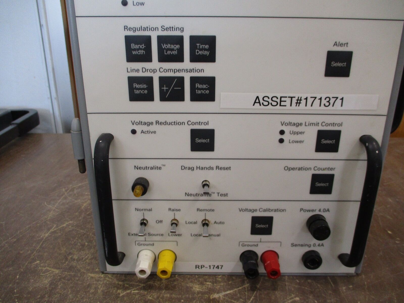 Siemens Accu/Stat MJ-X Voltage Regulator Control Panel C-61310 Used