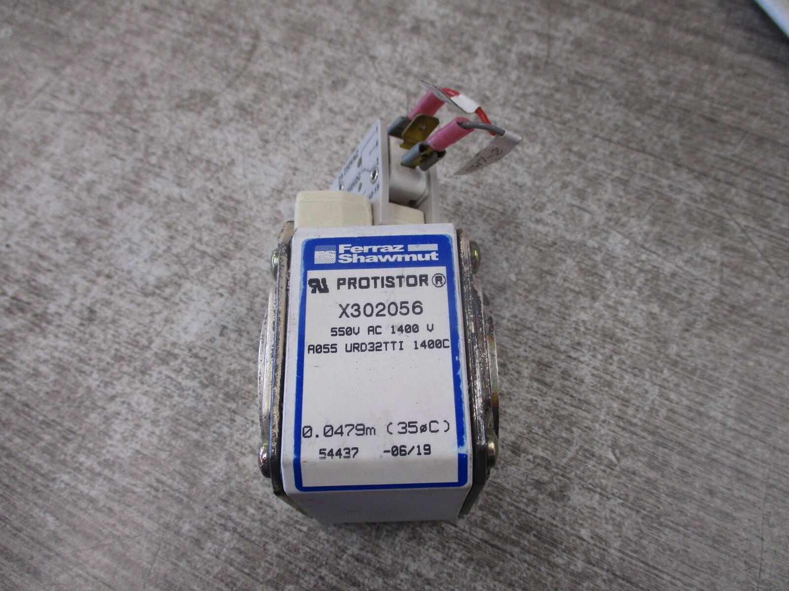 Ferraz Shawmut Protistor Fuse X302056 400A 550V / 1400V Used