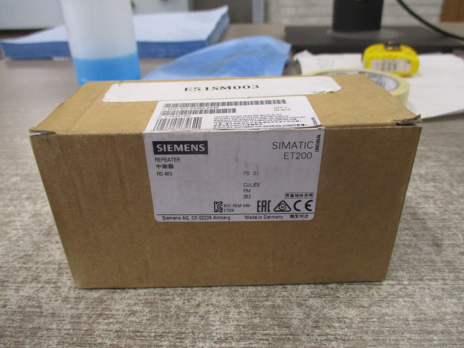 Siemens Simatic ET200 Repeater 6ES7 972-0AA02-0XA0 RS 485 New Surplus