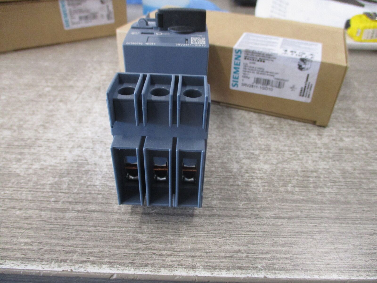 Siemens Circuit Breaker 3RV2811-1GD10 6.3A New Surplus