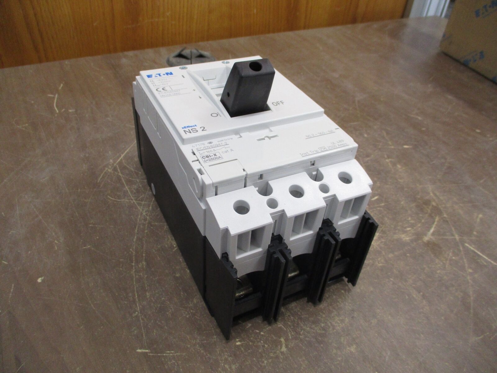 Eaton Moeller Series Circuit Breaker NS2-160-NA 160A 3P New Surplus