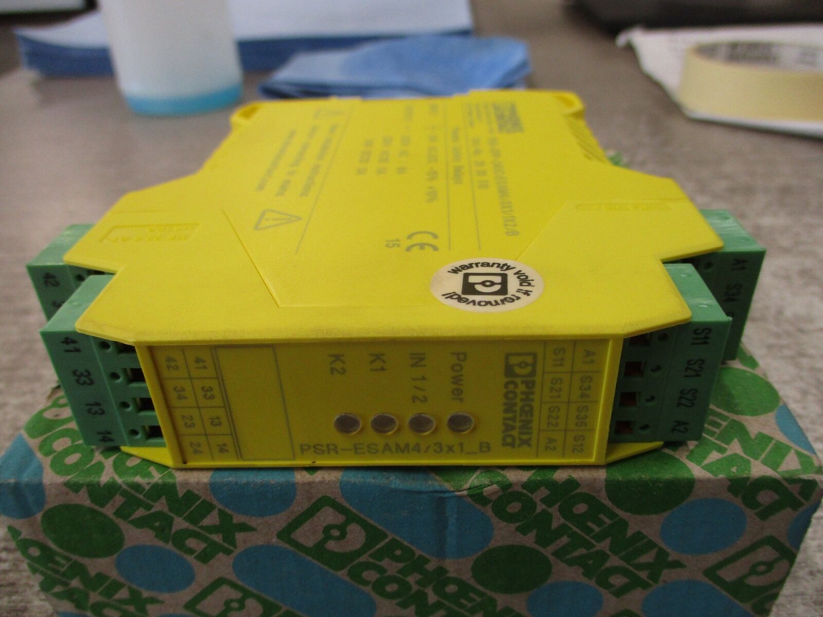 Phoenix Contact Safety Relay 2900510 PSR-SPP-24UC/ESAM4/3X1/1X2/B New Surplus