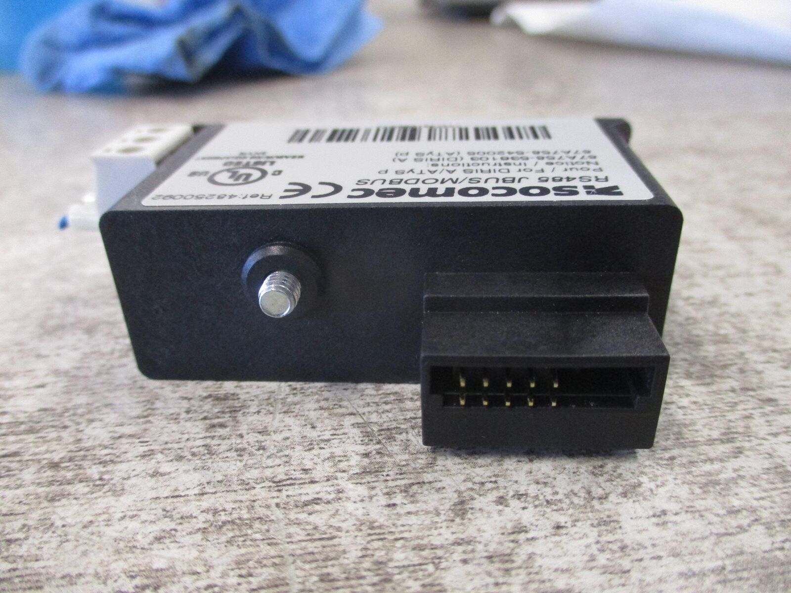 Socomec RS485 JBUS / MODBUS Module 48250092 For DIRIS A/ATyS p Used