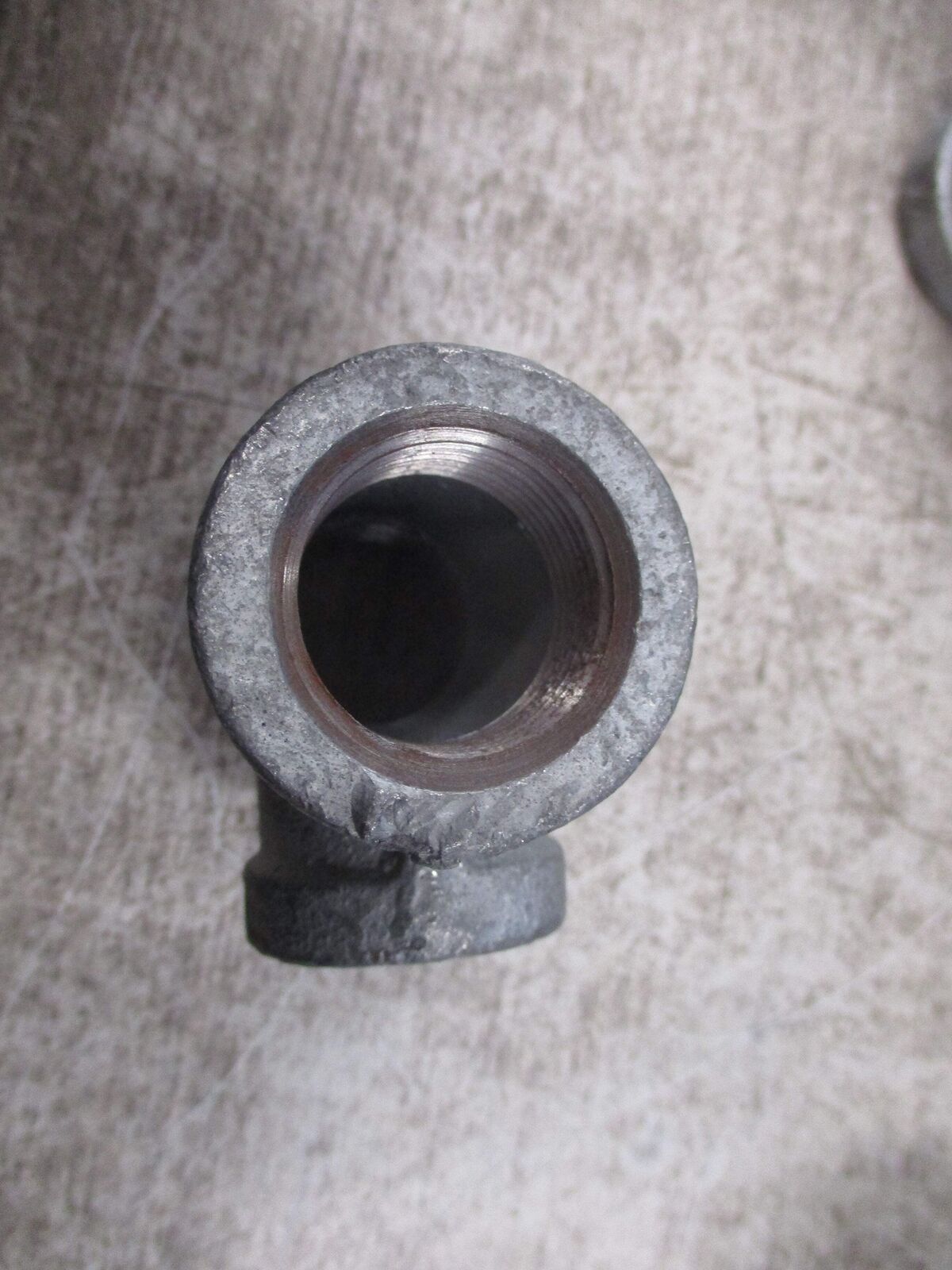 Misc. Brand Malleable Iron Tee Fitting Size: 3/4" X 3/4" X 1/2" * Lot of 10 * *