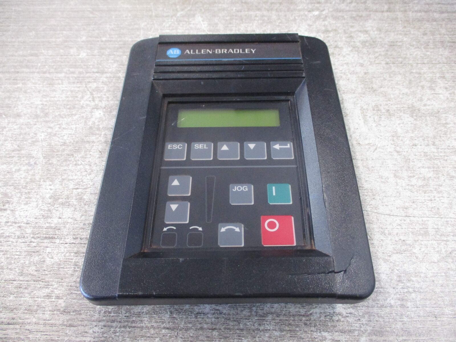 Allen-Bradley Programming Terminal 1201-HJ2 Ser. B FRN 1.07 12VDC 0.110A *Cracke