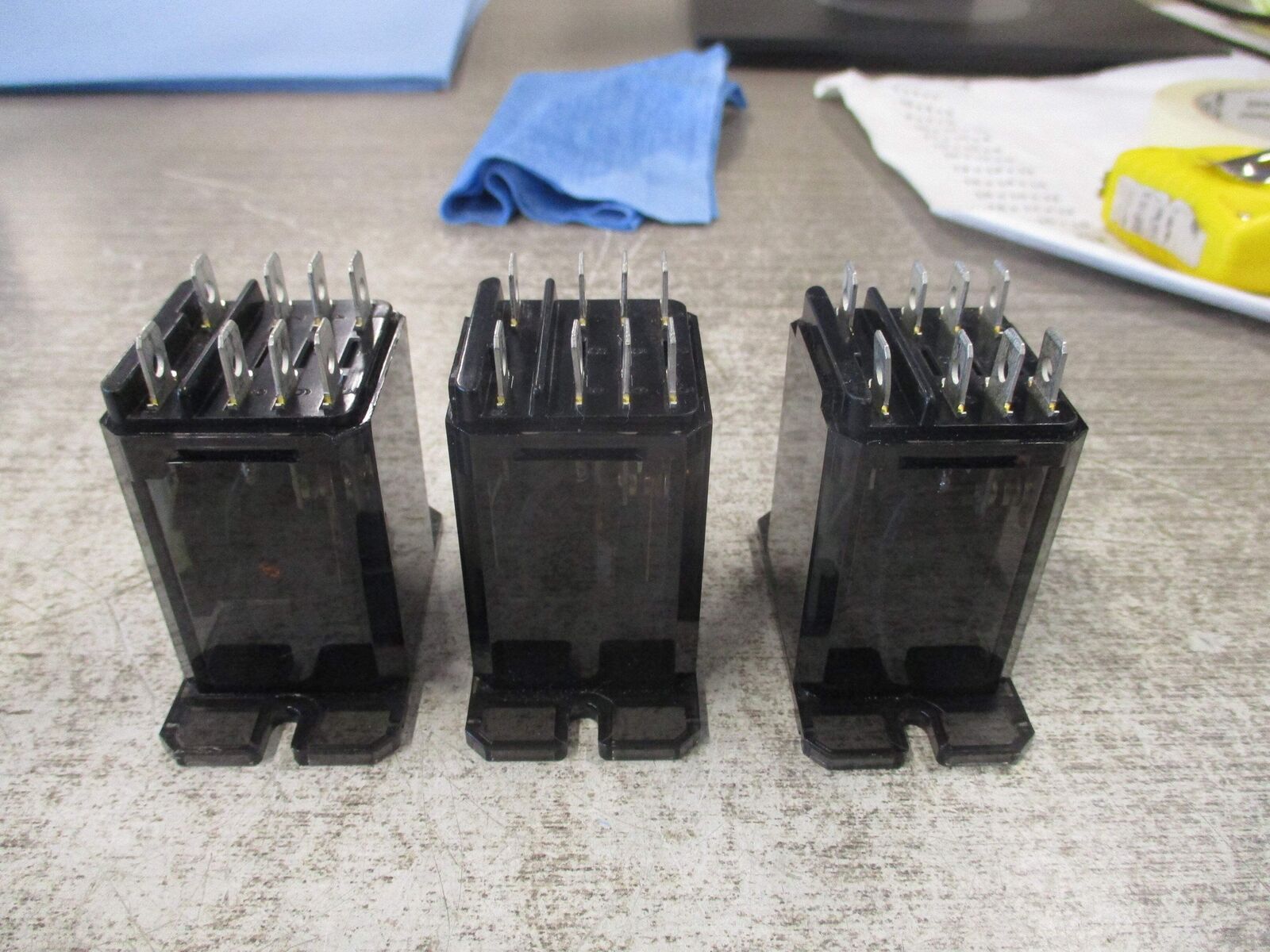 Potter & Brumfield Relay KUHP-11AT1-120 120V coil *Lot of 3* Used