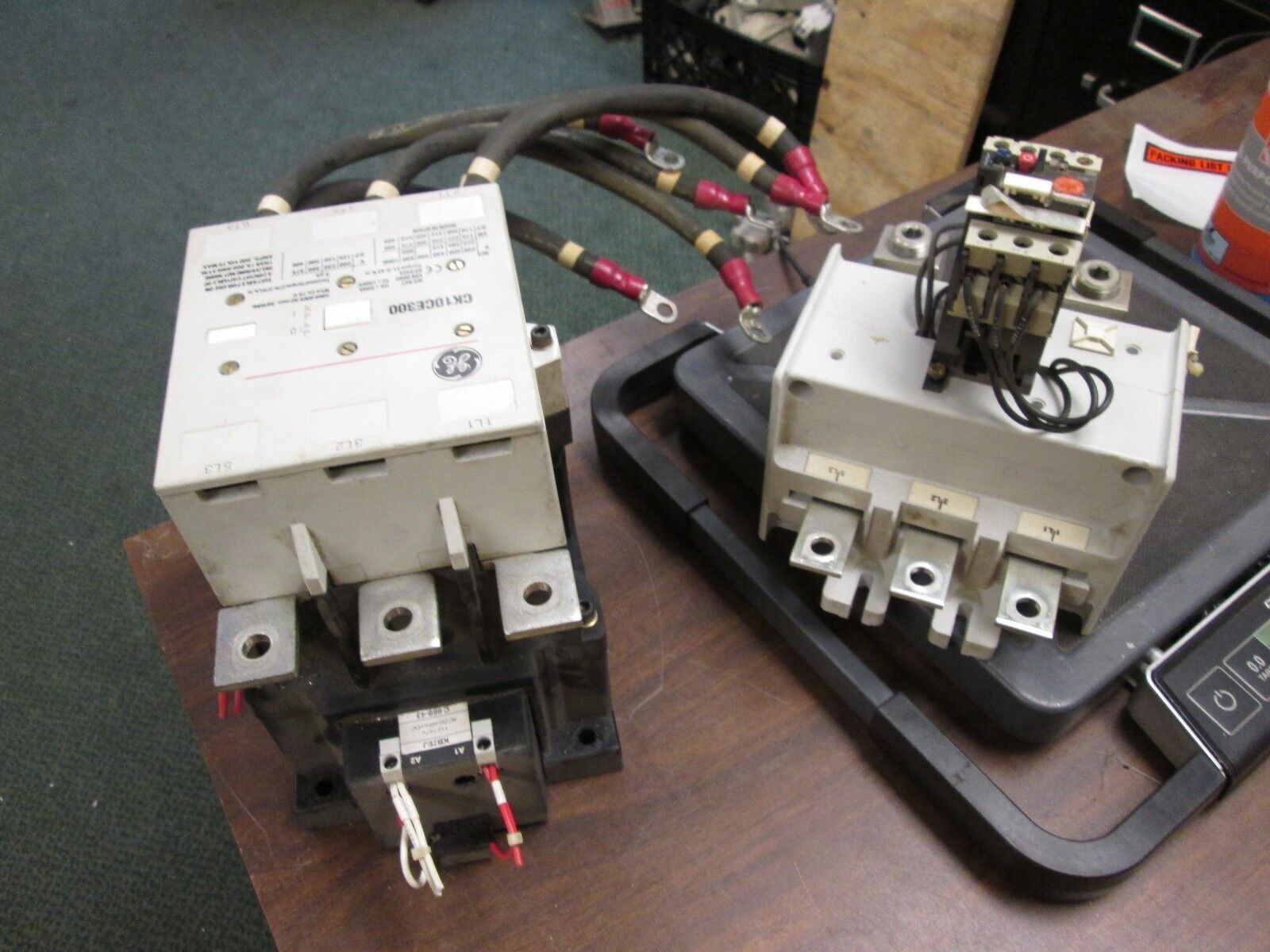 GE / Telemecanique Starter CK10CE300 LR2F6577 Coil KB7EJ 110-127V