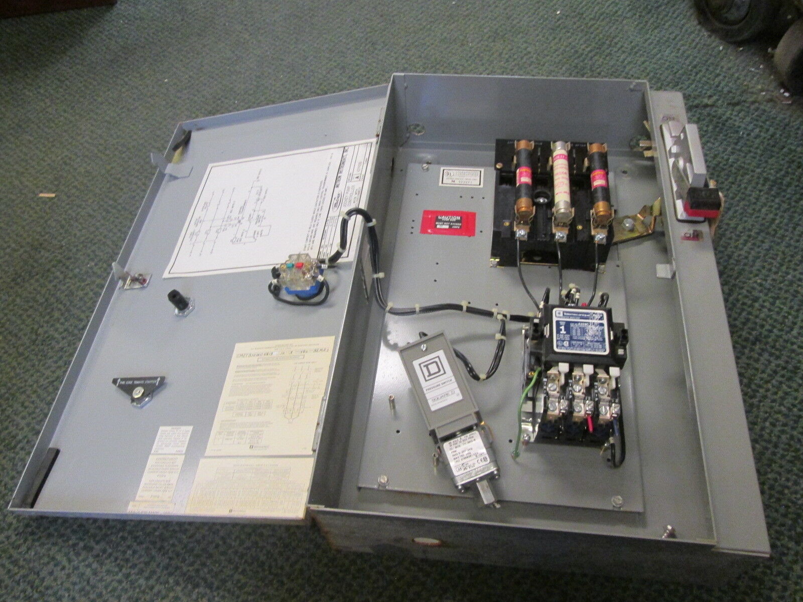 Metron Jackey Pump Controller M10B-2-460 460V 2HP 3Ph 60Hz Used