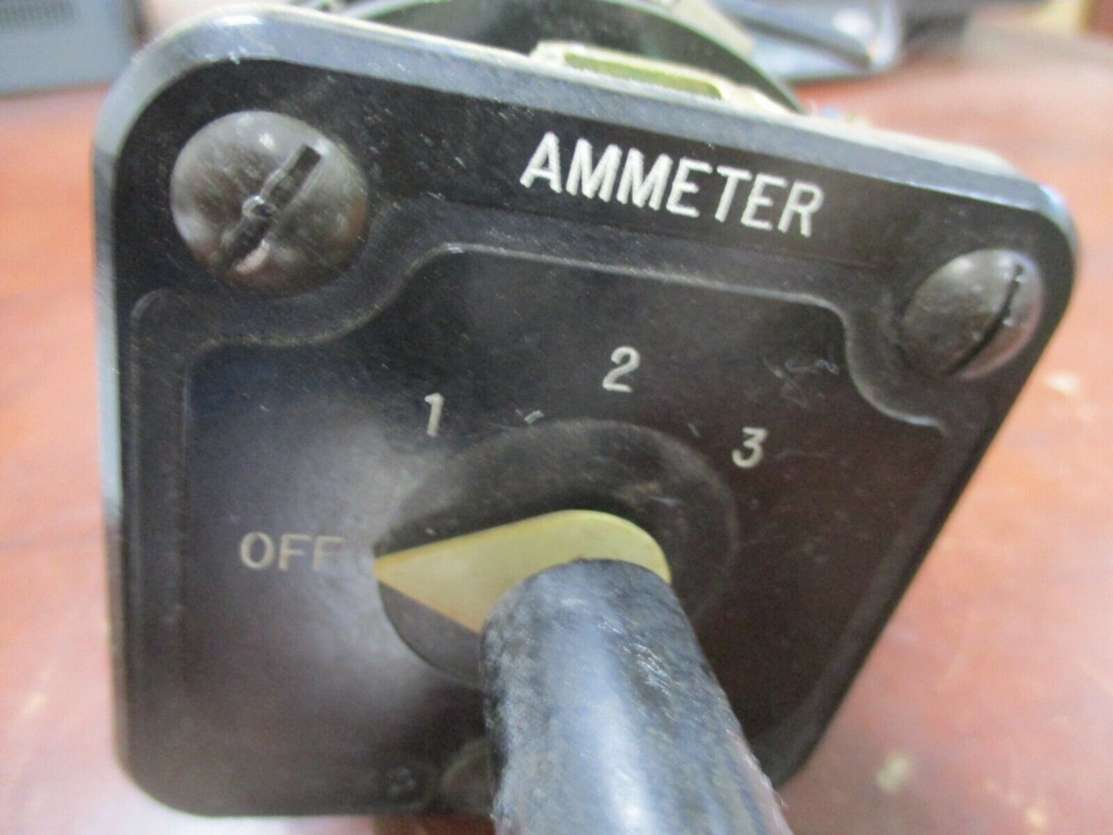 Electroswitch Series 24 Ammeter Rotary Switch 2410C 20A 600V Used