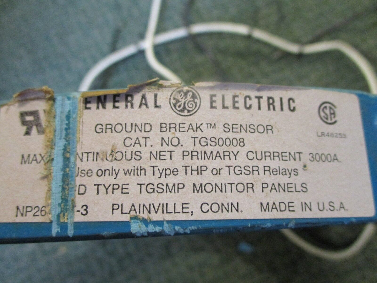 GE Ground Fault Sensor TGS0008 3000A For Type THP or TGSR Relays Used
