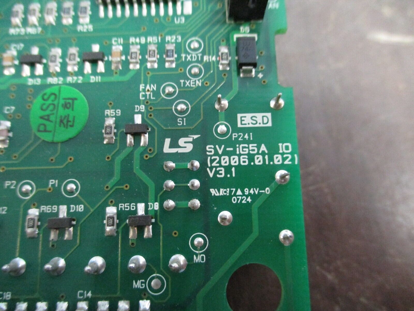 Benshaw I/O Keypad SV-iG5A V3.1 Used