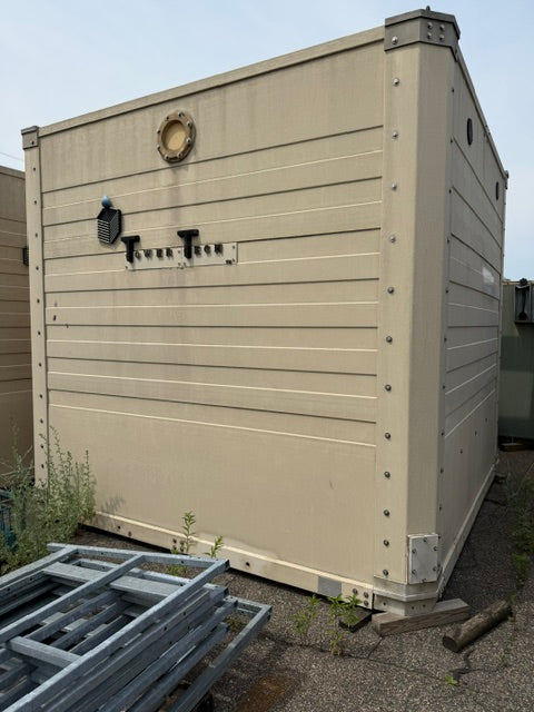 Tower Tech Fiberglass Cooling Tower TTMT-144-219, 144 Ton MFD 1997