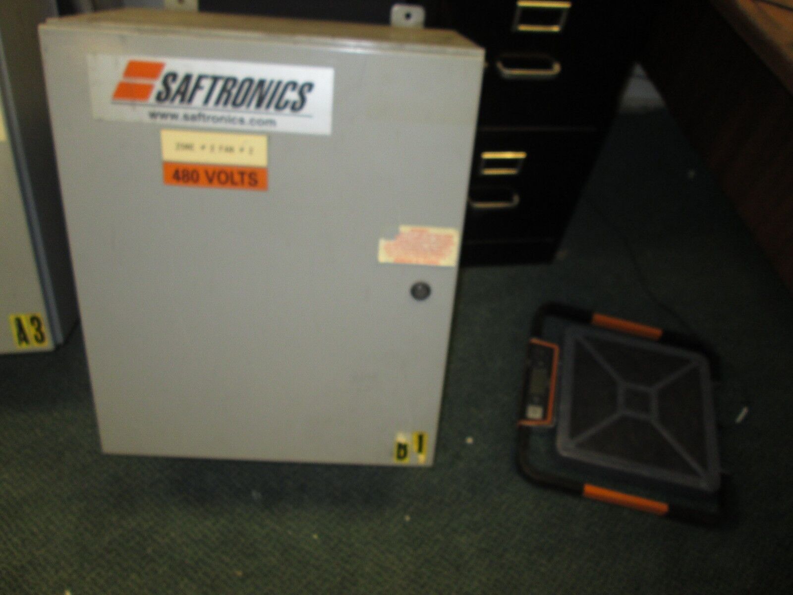 Saftronics Enclosed Soft Start 328X-50 Nema 4,12, Enclosure Used