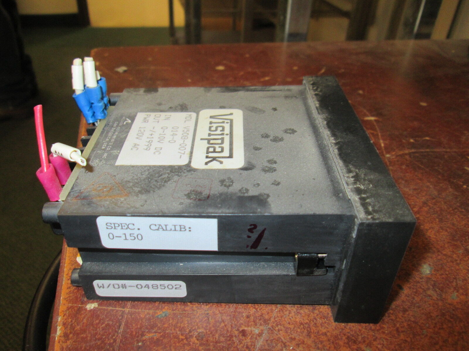 Action Instruments Visipak V508-007-014-0 Input: 0-10VDC Output: -/+1999 Used