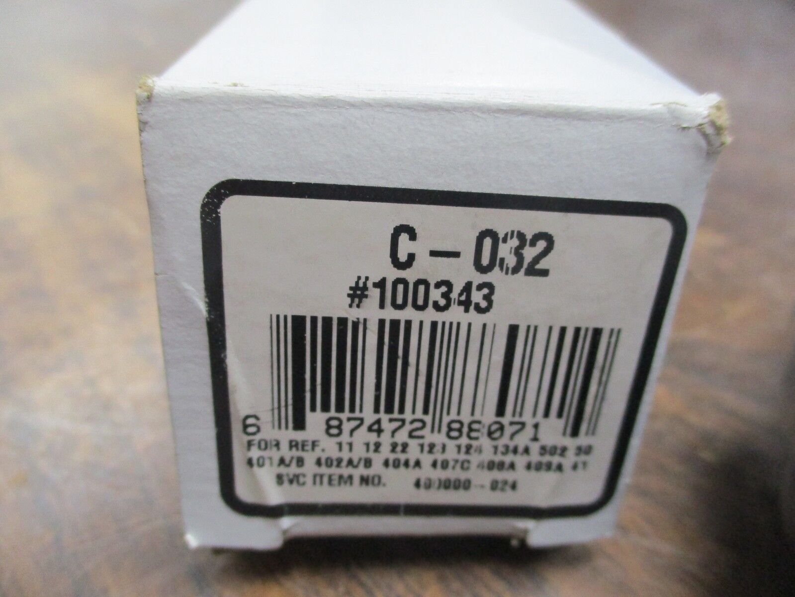 Sporlan Catch-All Filter Drier C-032 New Surplus