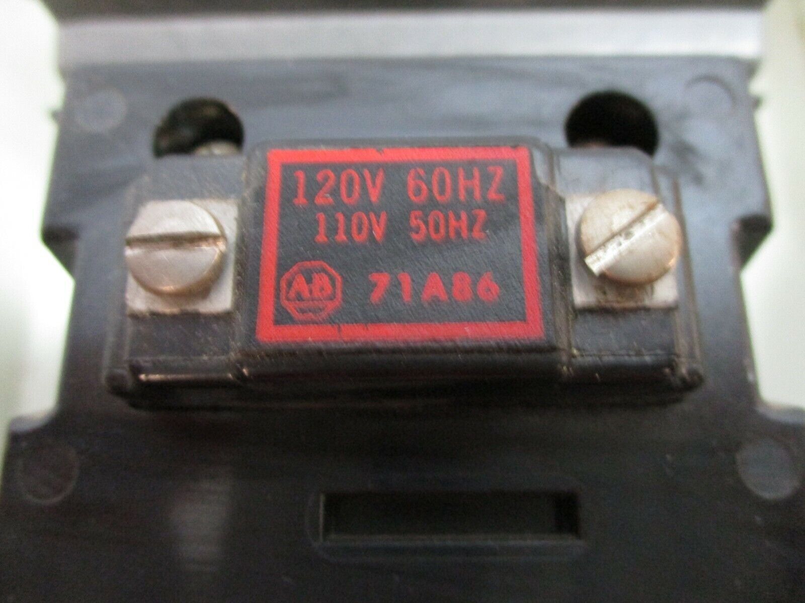 Allen-Bradley Enclosed Size 1 Contactor 702-BAD93 Ser. K 120V Coil 27A 600V Used