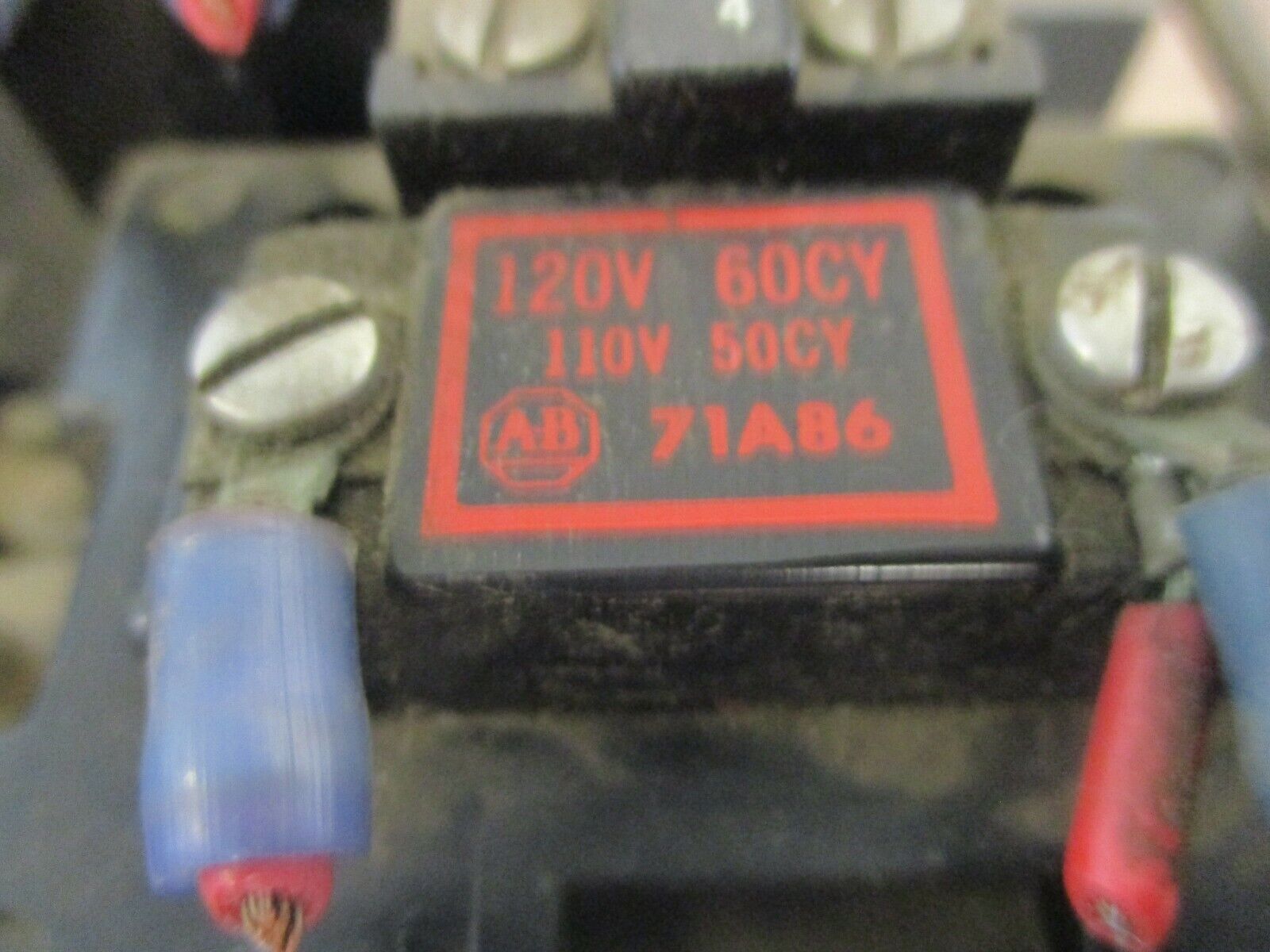 Allen-Bradley Size 1 Reversing Starter 705-BOD Ser. K 120V Coil Used