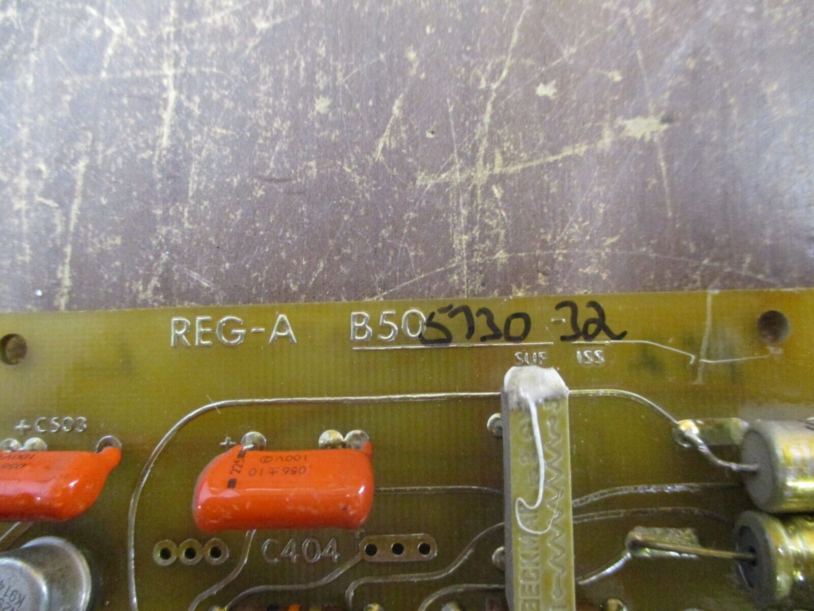 MCS Reg-A Board B505730-32 Used
