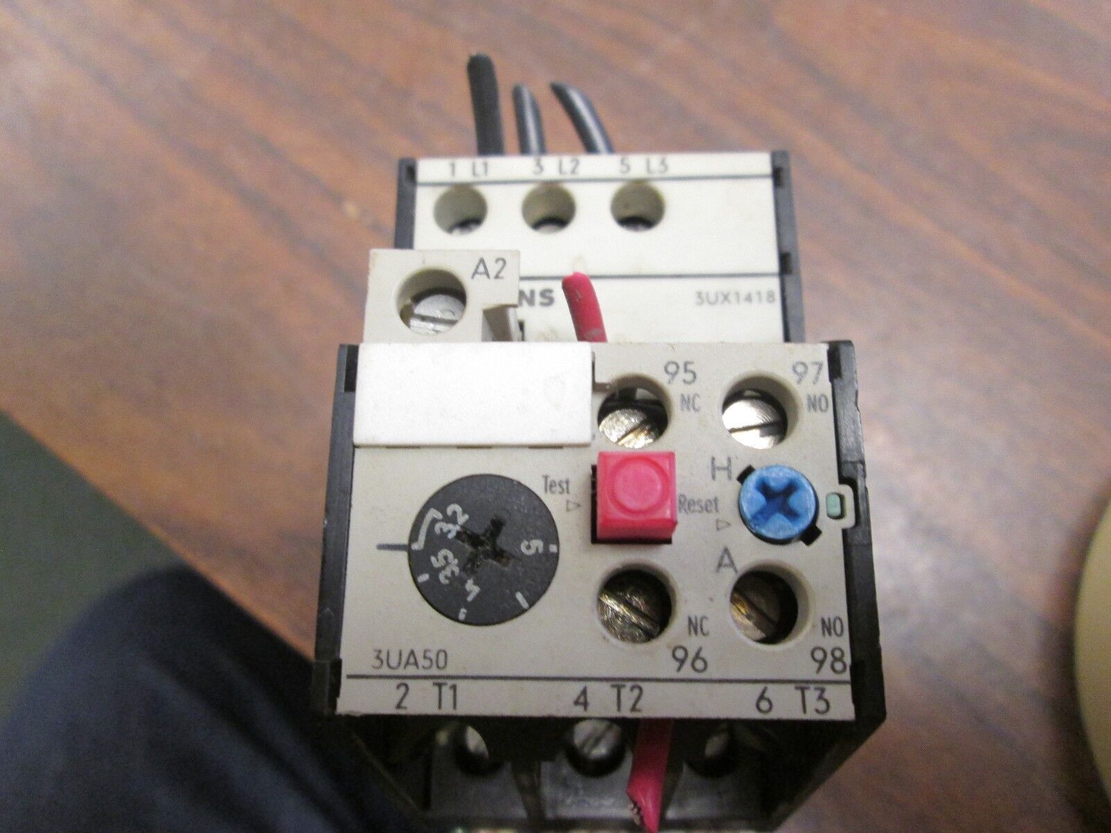 Siemens Solid State Overload 3UA50 00-1F Range: 3.2-5A Used