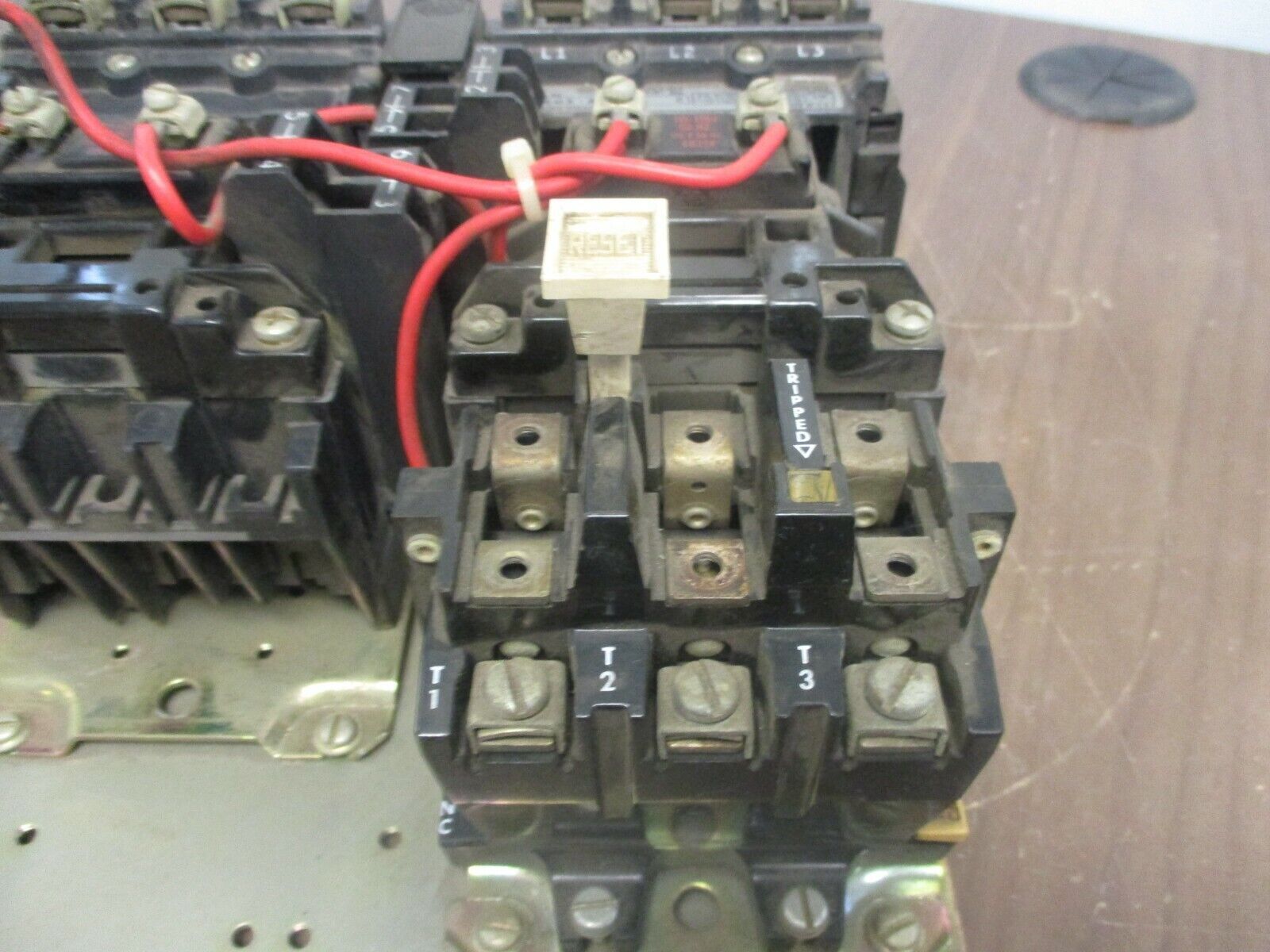 Allen-Bradley Size 0 Reversing Starter 505-AOD Ser. C 120V Coil 18A 600V Used