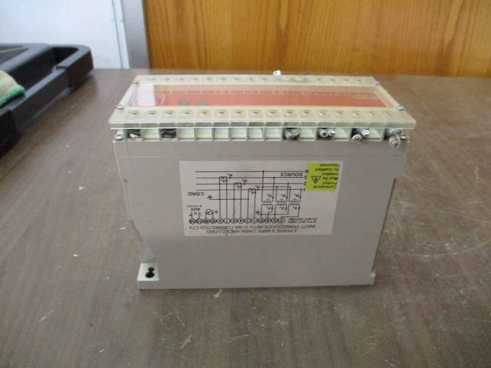 Crompton Paladin Transducer 256-TWNU-QQHG-C6-VE 120V PT: 288:120 CT: 2500:5 Used
