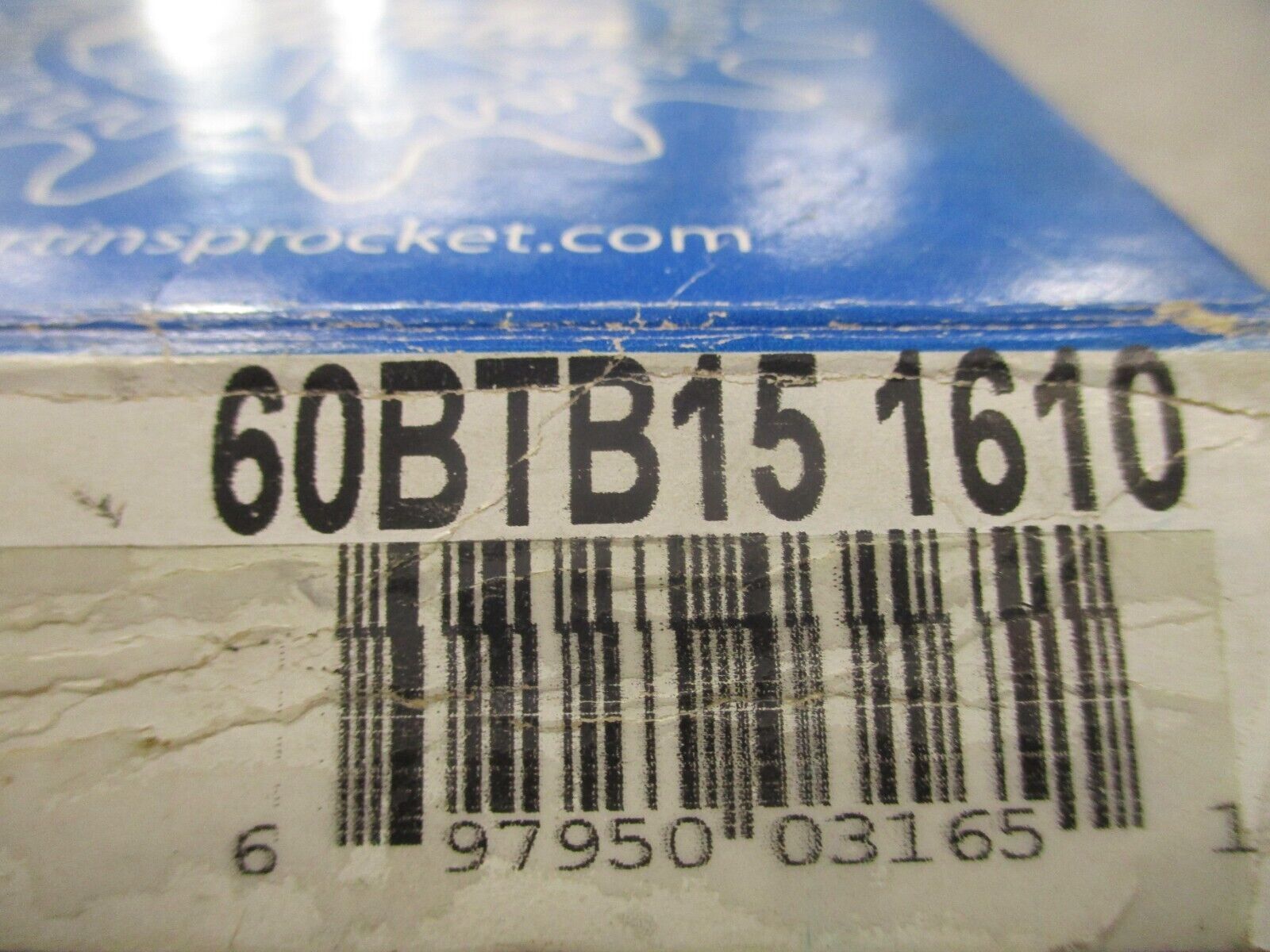 Martin Tapered Bushed Sprocket 60BTB15 1610 New Surplus
