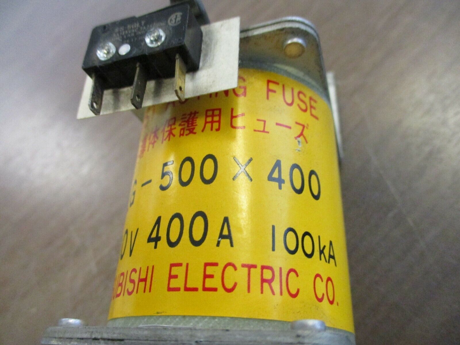 Mitsubishi Fuse FLG-500X400 400A 500V Used
