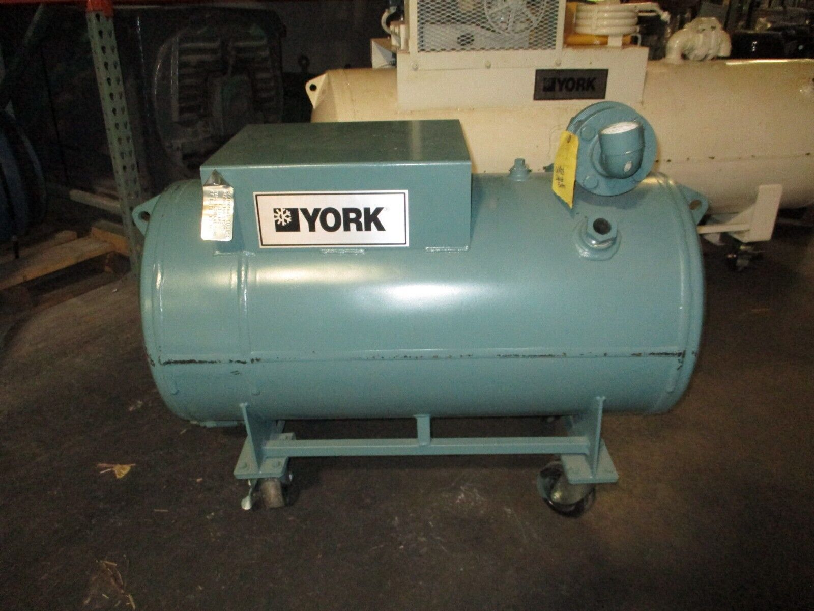 York Easy Tank Refrigerant Storage Recycling Tank RT 600 600LB Capacity Used