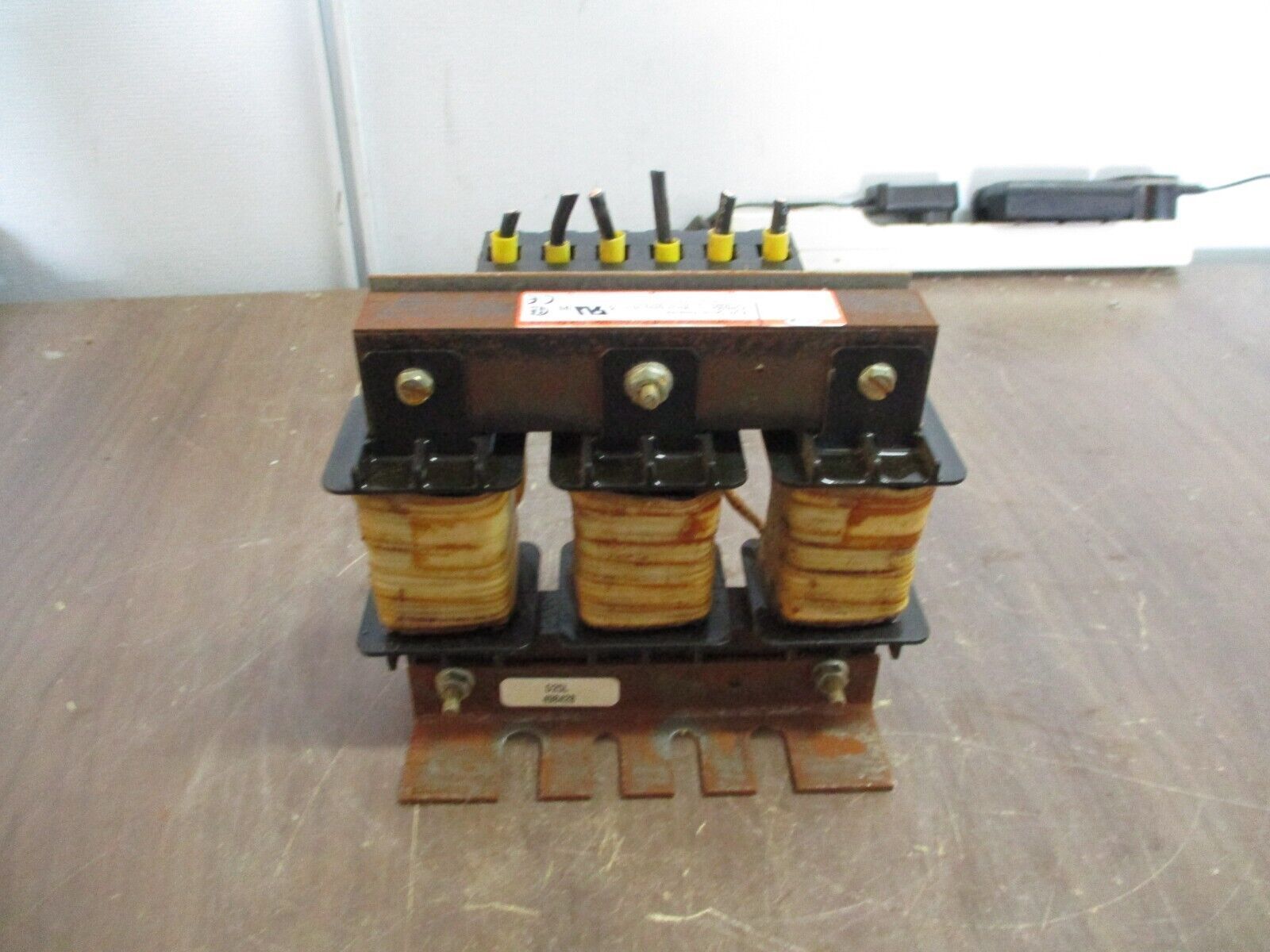TCI KDR Drive Reactor KDRD25L 30.8A 3Ph 50/60Hz 600V Used