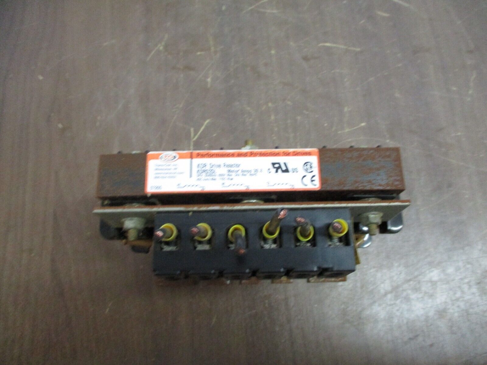 TCI KDR Drive Reactor KDRD25L 30.8A 3Ph 50/60Hz 600V Used