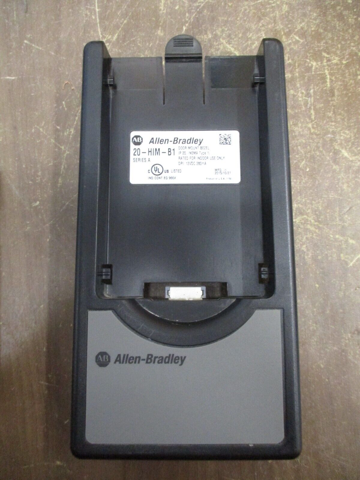 Allen-Bradley Keypad 20-HIM-A6 Ser. A F/W: V2.005 w/ External Mount Used
