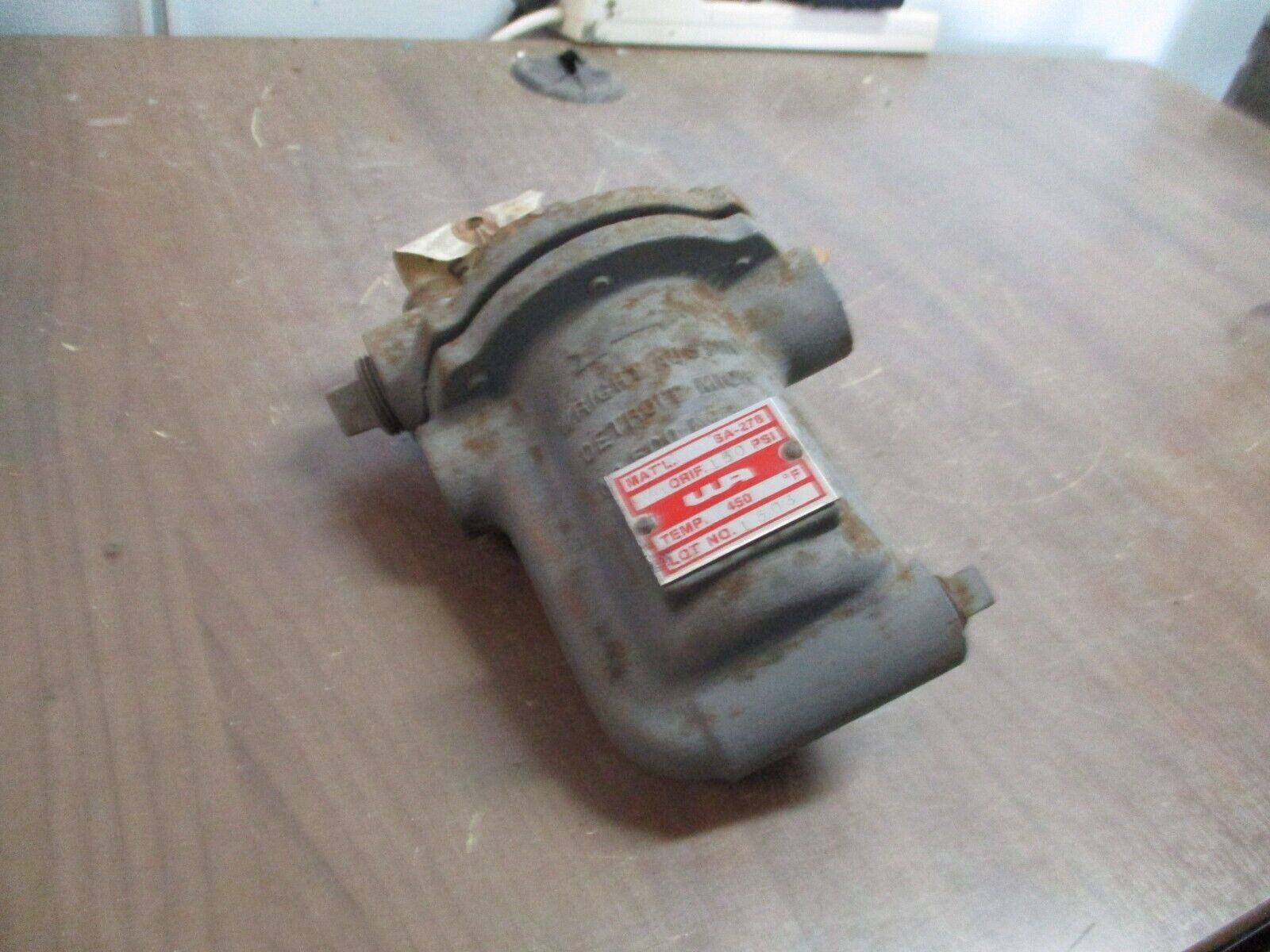 Wright Austin Steam Trap SA-278 1/16" Orifice 150PSI 450°F Used