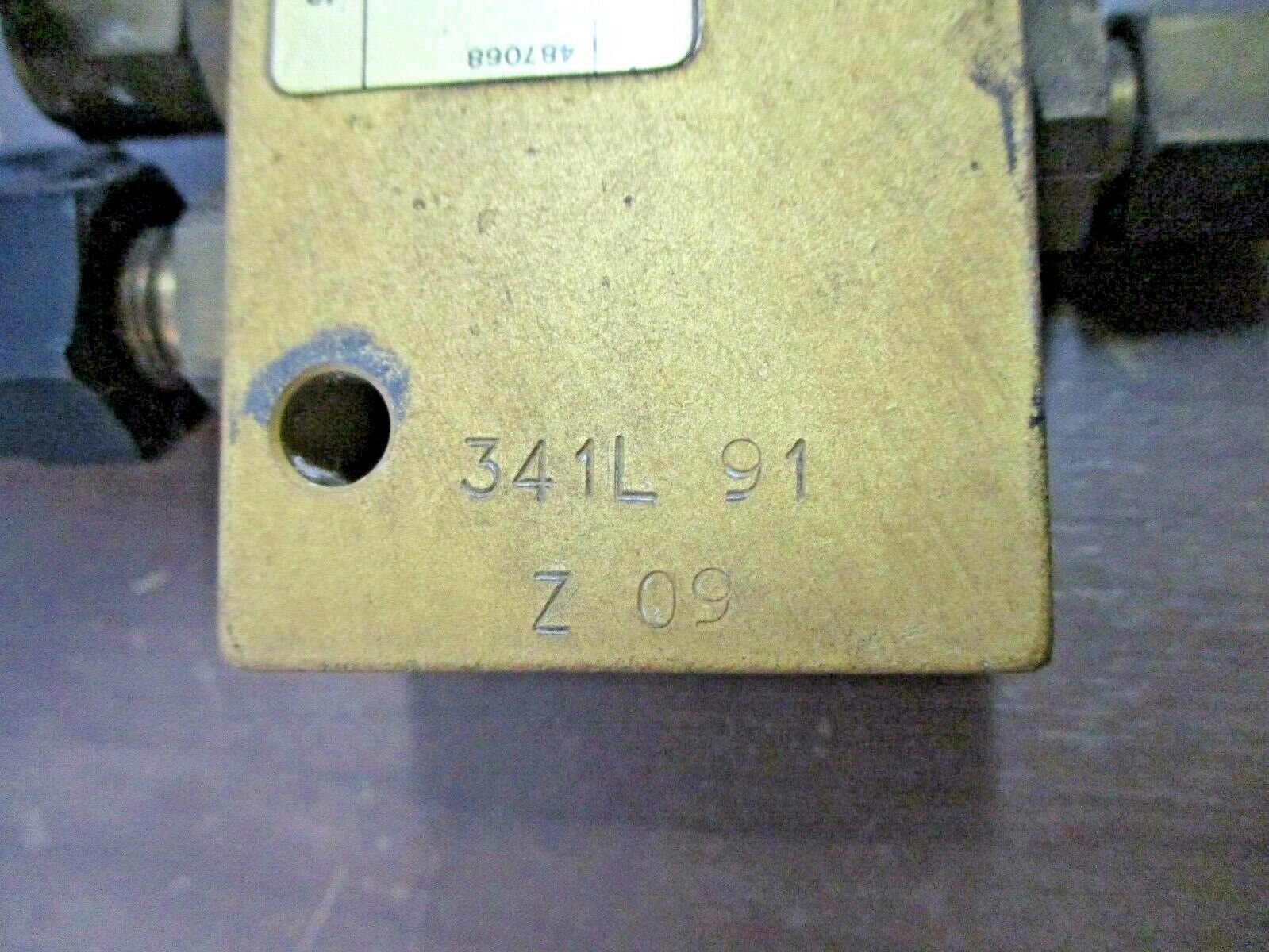 Sperry-Vickers Lucifer Solenoid Valve 341L 91 Used