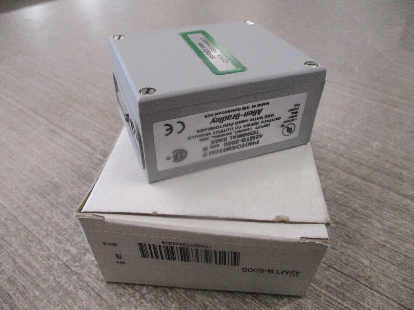 Allen-Bradley Photoswitch Terminal Base 42MTB-5000 Ser. B New Surplus
