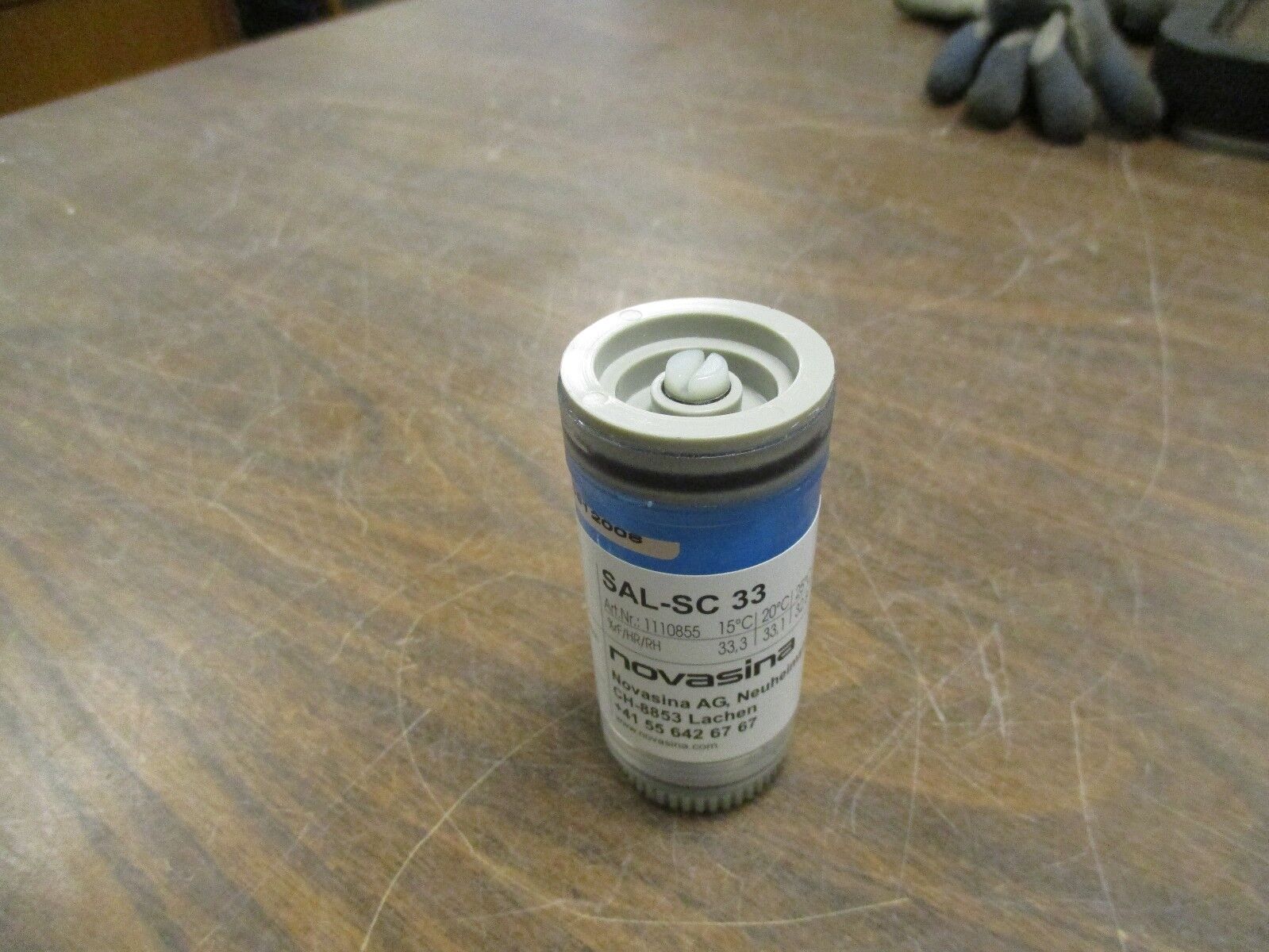 Novasina Sensor-Check Salt Standard SAL-SC33 New Surplus