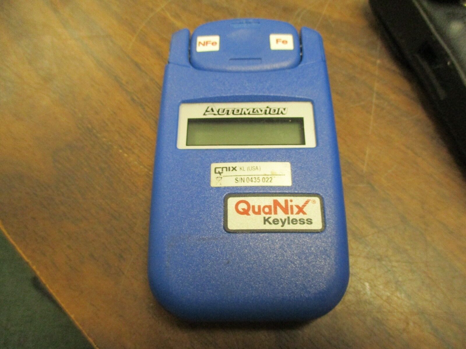 Automation Quanix Keyless Coating Thickness Sensor w/ Case Used