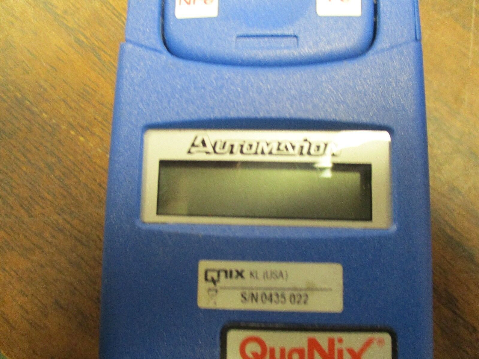Automation Quanix Keyless Coating Thickness Sensor w/ Case Used